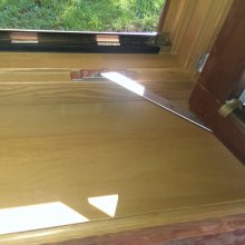 Pirts lodziņš guļbūvē