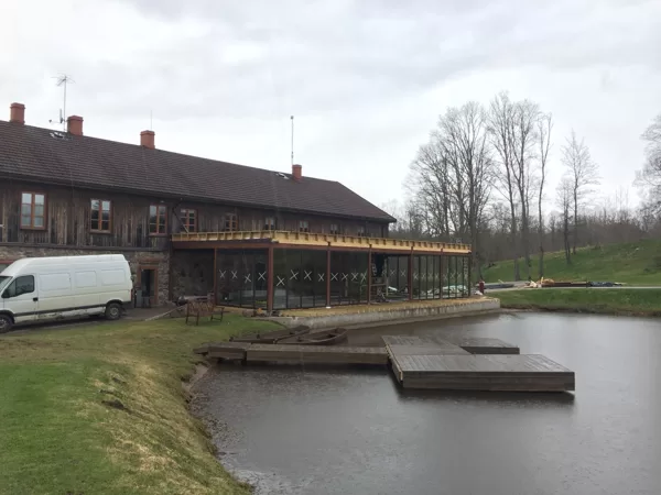 Siltās verandas piebūve 