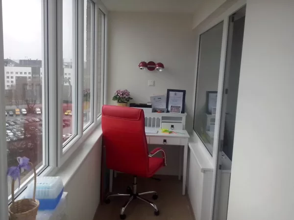 9.stāva lodžijas aizstiklošana