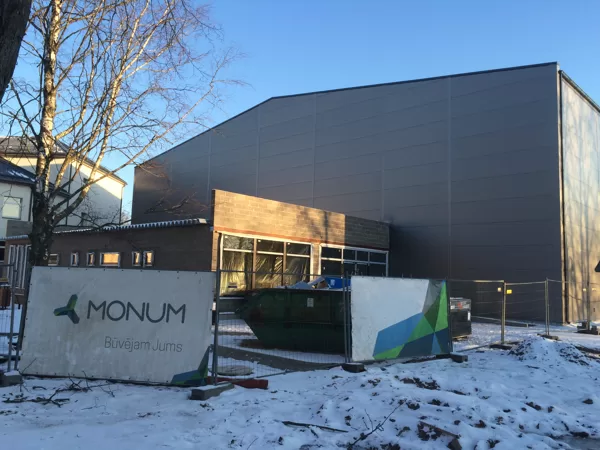 Nīcas energoefektīvā sportahalle